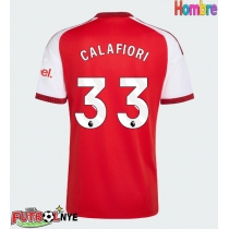 Camiseta Arsenal Riccardo Calafiori #33 Primera Equipación 2026-27 manga corta